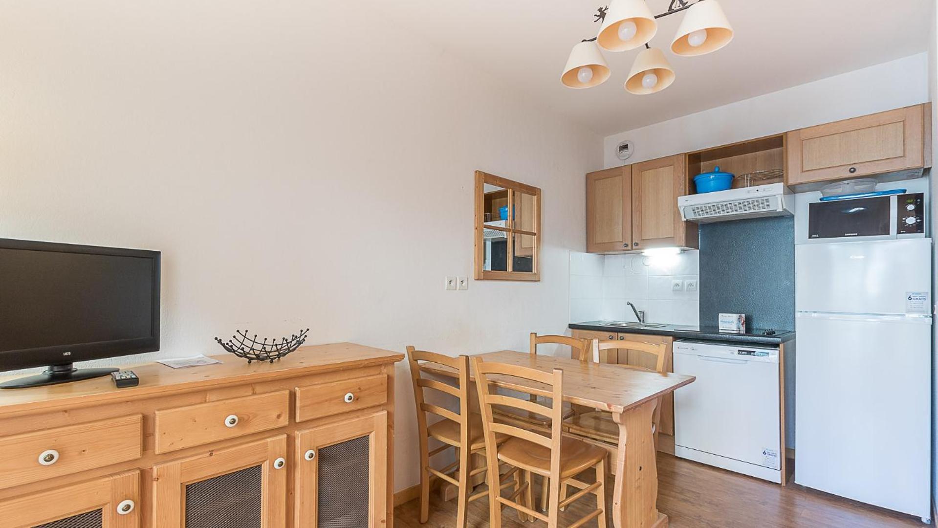 A006- Appartement 2 Pieces 4 Personnes Orcières Zewnętrze zdjęcie